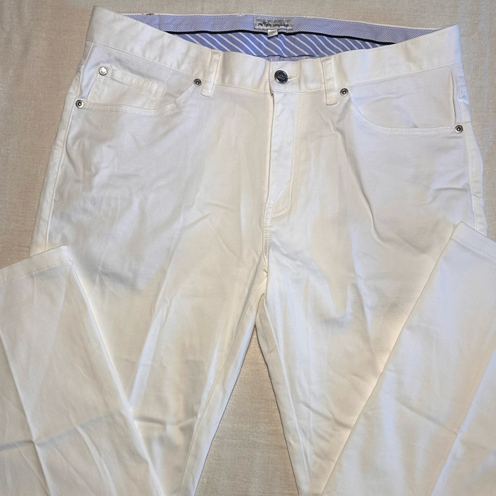 Peter Millar White Pants